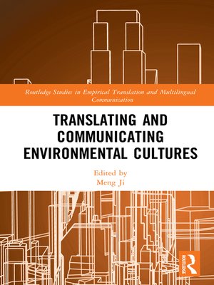 cover image of Translating and Communicating Environmental Cultures